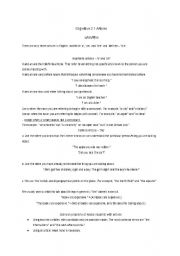 English worksheet: articles