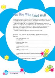 the boy who cried wolf (short story)