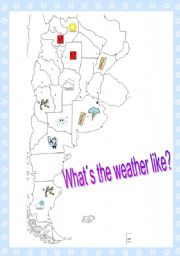 English Worksheet: Argentinian weather