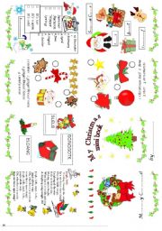 Christmas mini book 1