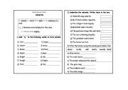 English worksheet: Adverb