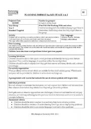 English Worksheet: maths