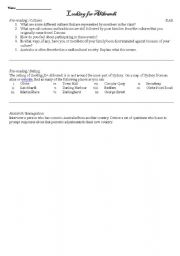 English worksheet: lookinf for alibrandi