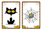 Halloween flashcards and word cards (3/4)