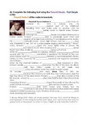 family vocabulary eminem mockingbird - ESL worksheet by Lizzie142