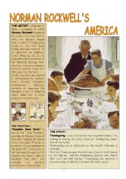 THANKSGIVING  by Norman Rockwell
