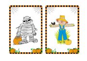 Halloween flashcards and word cards (5/7)