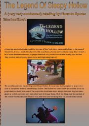 The Legend of Sleepy Hollow (Halloween Lesson)