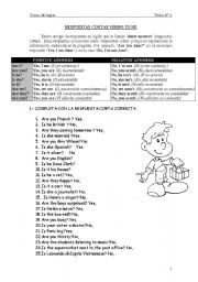 English Worksheet: to have