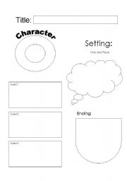 English worksheet: Plan a Story