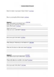 English Worksheet: Channel Islands Webquest