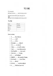 English Worksheet: Make simple sentences