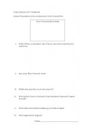 English worksheet: Pay it Forward [Video Session]