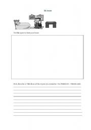 English Worksheet: There is, there are