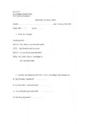 English worksheet: Read 