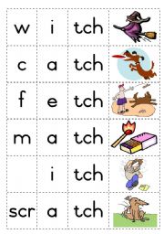 Consonant diagraph - tch - Game