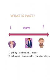 English worksheet: what is past?