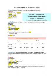 English Worksheet: grammar