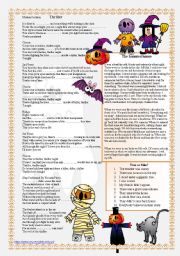 HALLOWEEN - reading and listening comprehension
