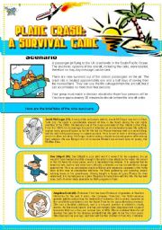 Plane Crash: A Survival Game