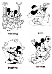 sports - Mickey Mouse (part 1)