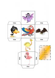 DICE - LEARNING ABOUT BIRDS - KEY INCLUDED