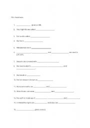 English Worksheet: ENVIRONMENTAL STUDIES