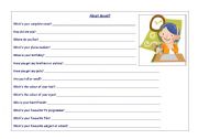 English Worksheet: I.D cards