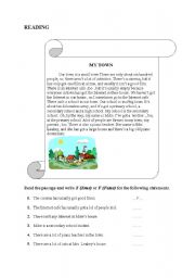 English Worksheet: placement exam