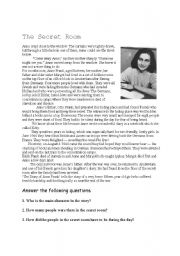English Worksheet: The diary of Anne Frank diary of hope
