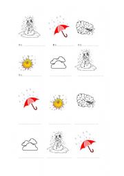 English Worksheet: weather