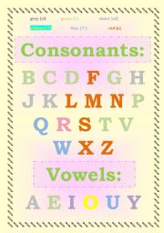 The alphabet worksheets