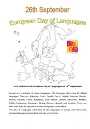 Lets celebrate the European Day of Languages!
