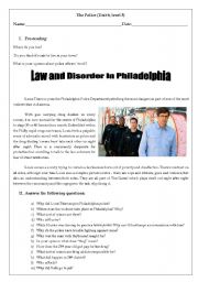 Law and Disorder in philadelphia