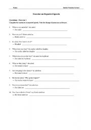 English worksheet: condtional sentences