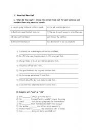 English worksheet: Intermediate Test