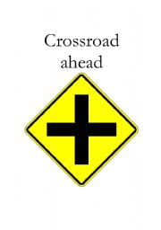 English worksheet: trafic signs