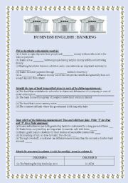 BUSINESS ENGLISH BANKING