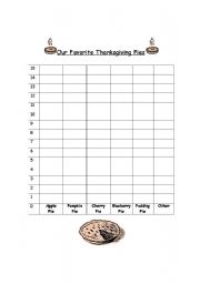 English worksheet: Pie Tasting