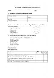 English Worksheet: Invent the story