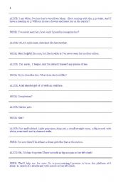 English worksheet: Appearance conversations