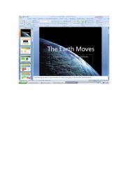 English worksheet: The Earth