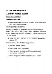English Worksheet: A Storm Named Oliv ia