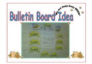 English Worksheet: Bulletin Board Idea / Classroom Rules 