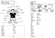 English Worksheet: A5 Picture dictionary 3