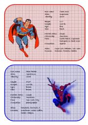Superheroes Secret Identities