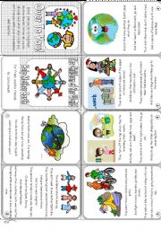 The Children of the World Help Mother Earth, Mini Book for the children of Pakistan.