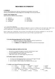 English Worksheet: learn from mistakes