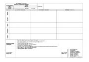 English Worksheet: plannings