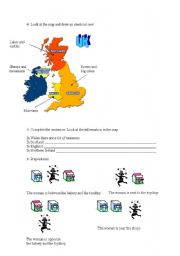 English worksheet: UK 